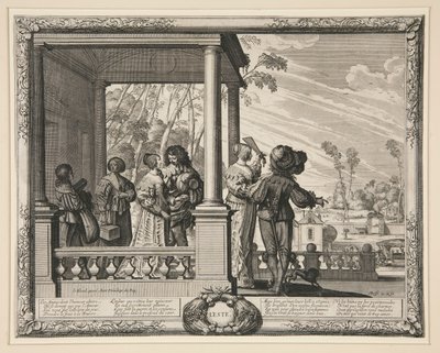 Las cuatro estaciones: verano de Abraham Bosse