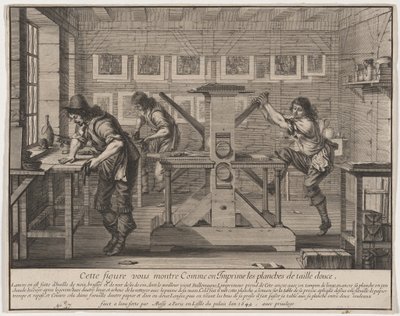 Los impresores calcográficos de Abraham Bosse