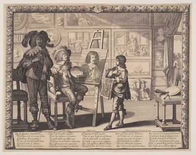 El pintor noble de Abraham Bosse