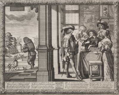 El hijo pródigo de Abraham Bosse