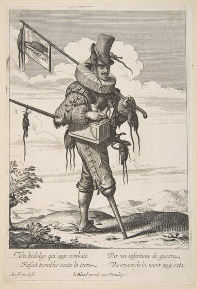 El cazador de ratas de Abraham Bosse