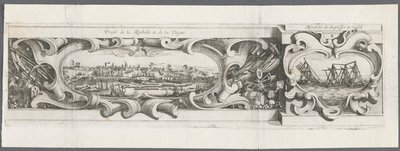 El sitio de La Rochelle: plancha 16 de Abraham Bosse