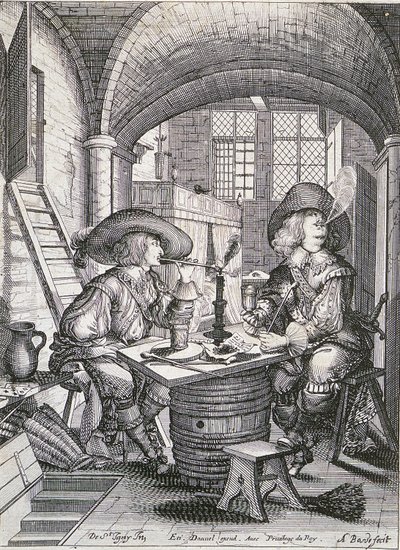 Los fumadores de Abraham Bosse