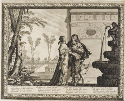 Juventud, de Las Cuatro Edades del Hombre de Abraham Bosse