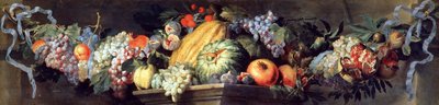 Fiesta de frutas y flores de Abraham Brueghel