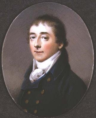 Miniatura de un hombre desconocido de Abraham Daniel