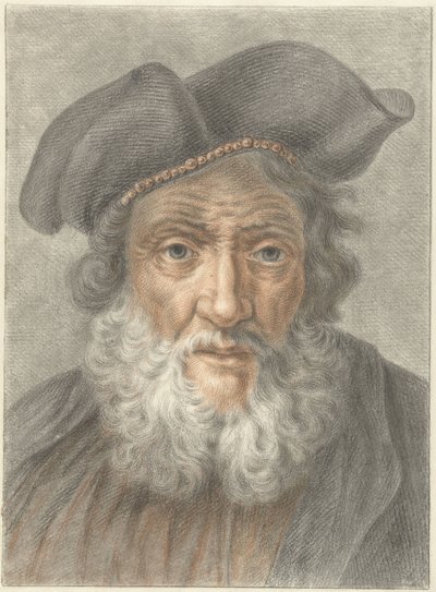 Anciano con sombrero de Abraham Delfos