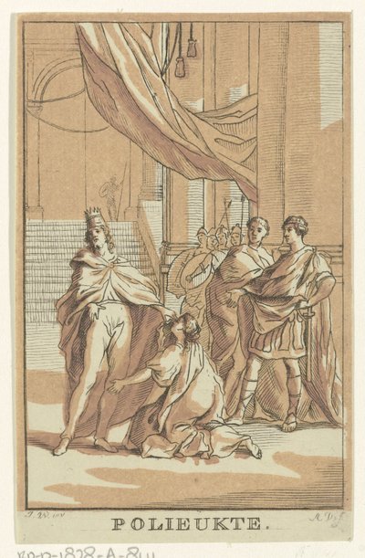 Polieukte (título sobre objeto) de Abraham Delfos
