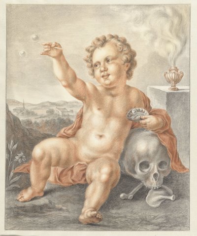 Vanitas de Abraham Delfos