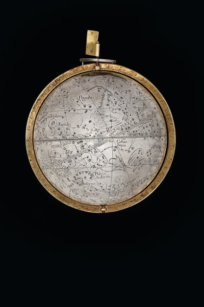 Dos globos terráqueos y celestes excepcionales, sostenidos por Hércules y Atlas, Augsburgo, 1697-99 de Abraham Drentwett