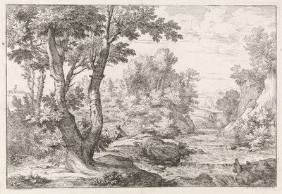 Paisaje con río de Abraham Genoels