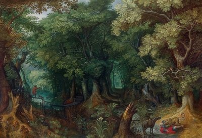 Paisaje forestal de Abraham Govaerts