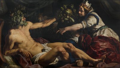 Scaldis y Antverpia Scheldt y Amberes, 1609 de Abraham Janssens