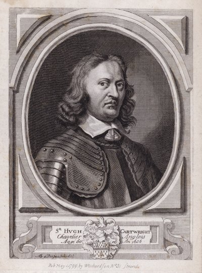 Sir Hugh Cartwright, soldado realista inglés de la Guerra Civil de Abraham Jansz. van Diepenbeeck