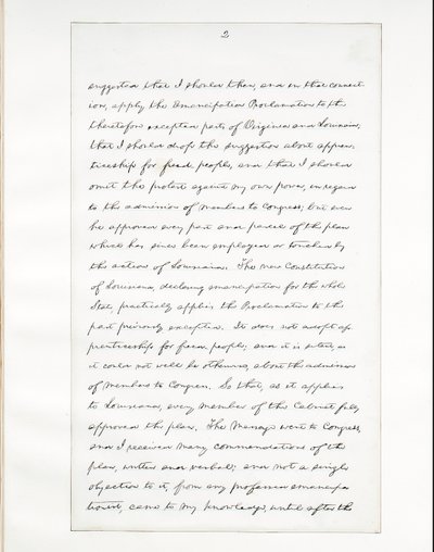 Manuscrito autógrafo del último discurso de Lincoln como Presidente, pronunciado en Washington, D.C., desde la ventana de la Casa Blanca en la noche del 11 de abril de 1865 de Abraham Lincoln