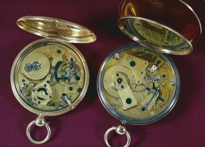 Dos relojes, hechos en París de Abraham Louis Breguet