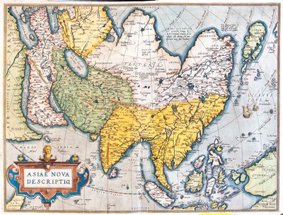 Asia de Abraham Ortelius