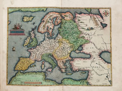Europa de Abraham Ortelius