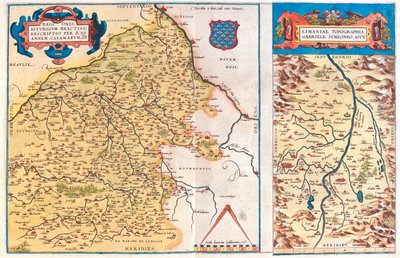 Región-a: Centro, Borgoña, Auvernia, Lemosín Región-b: Auvernia, Francia de Abraham Ortelius