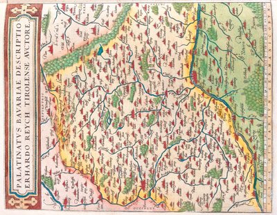 Estado: Baviera, Alemania de Abraham Ortelius