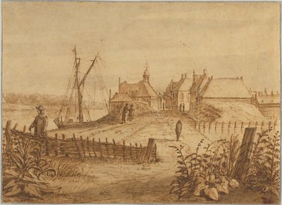 Vista de parte de la ciudad de Ámsterdam de Abraham Rutgers
