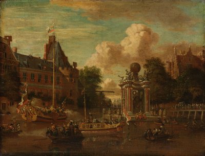 Visita de la legación moscovita a Ámsterdam de Abraham Storck