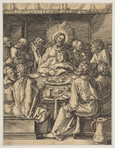 La última cena, de La pequeña pasión de Abraham Waesberge