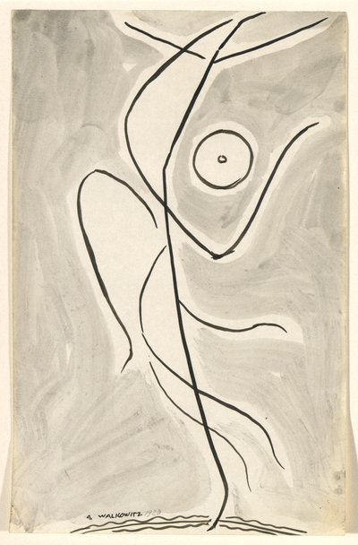 Abstracción de danza: Isadora Duncan (o de Abraham Walkowitz