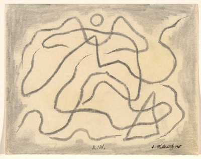 Líneas rítmicas (Abstracción) de Abraham Walkowitz