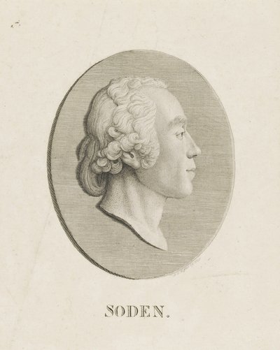 Friedrich Julius Heinrich Graf von Soden auf Sassanfahrt 1754-1831, 1800 de Abraham Wolfgang Küffner