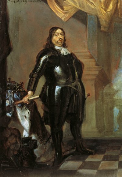 Retrato de Carlos X Gustavo de Zweibrucken-Kleeburg (Nykoping) de Abraham Wuchters