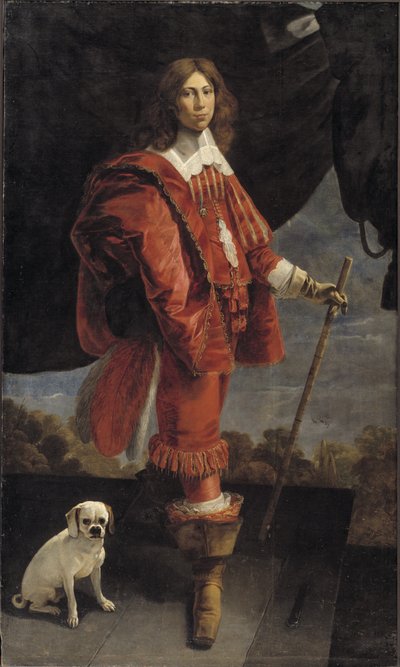 Ulrik Christian Gyldenløve (1630-1658), hijo de Christian IV y Vibeke Kruse de Abraham Wuchters