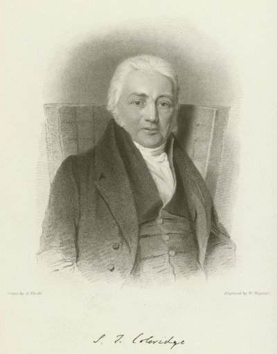 Samuel Taylor Coleridge de Abraham after Wivell