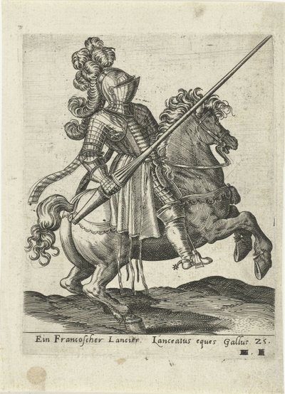 lancero francés de Abraham de Bruyn (attributed to)