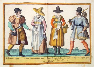Trajes del siglo XVI de 