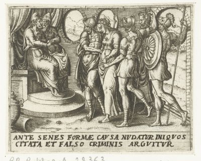 Susana ante los jueces Historia de Susanna (título de la serie) de Abraham de Bruyn
