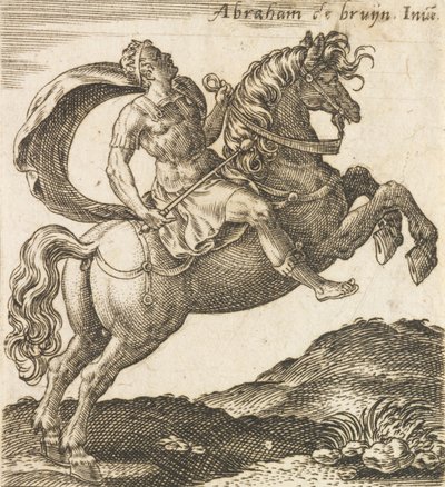 Tito Vespasiano de Doce Césares a Caballo, ca. 1565-1587 de Abraham de Bruyn