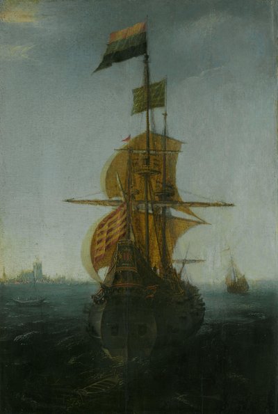 Un indio oriental de Ámsterdam de Abraham de Verwer (attributed to)