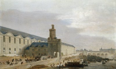La Gran Galería en el Louvre, c. 1640 de Abraham de Verwer