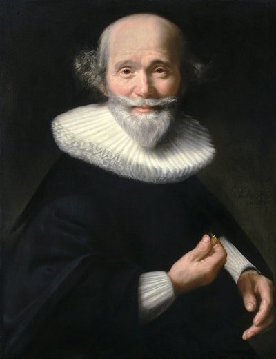 Abraham de Vries, Retrato de hombre, 1629, óleo sobre tabla, 65,3 x 50,4 cm, París, Petit Palais, Museo de Bellas Artes de la Ciudad de París de Abraham de Vries