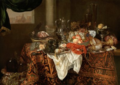 Bodegón Banquete de Abraham van Beijeren
