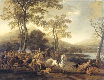 Escaramuza de Caballería de Abraham van Calraet