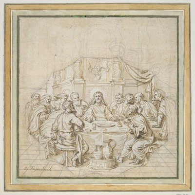 La última cena de Abraham van Diepenbeeck