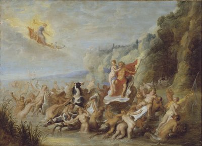 El triunfo de Neptuno y Anfitrite de Abraham van Diepenbeeck