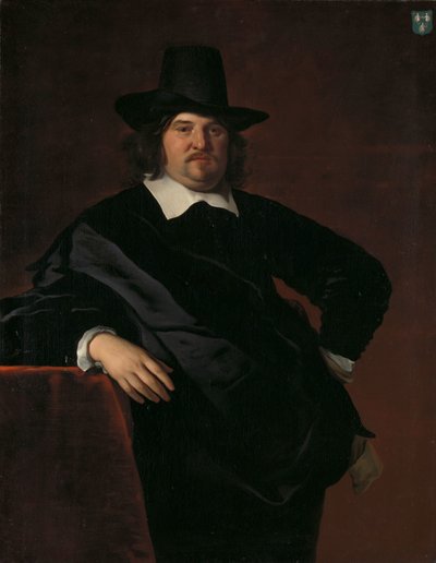 Abraham de Visscher (1605-67). Comerciante de Ámsterdam y director de la Compañía Holandesa de las Indias Occidentales de Abraham van den Tempel (attributed to)
