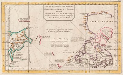 Mapa de Asia y América de Abram van Krevelt