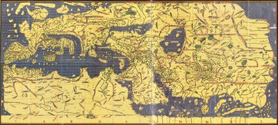 Copia del "Kitab Rudjdjar" o "Tabula Rogeriana" de 1154 de Abu Muhammad (after) Al Idrisi or Edrisi