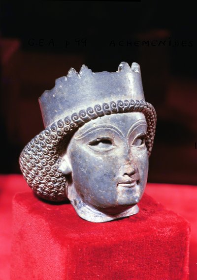 Cabeza de un príncipe, de Persépolis, siglo V-IV a.C. de Achaemenid