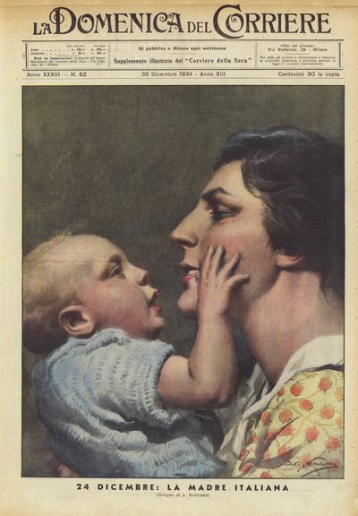 24 de diciembre, La Madre Italiana de Achille Beltrame