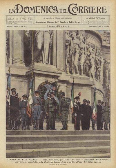 En Roma, el 24 de mayo de Achille Beltrame